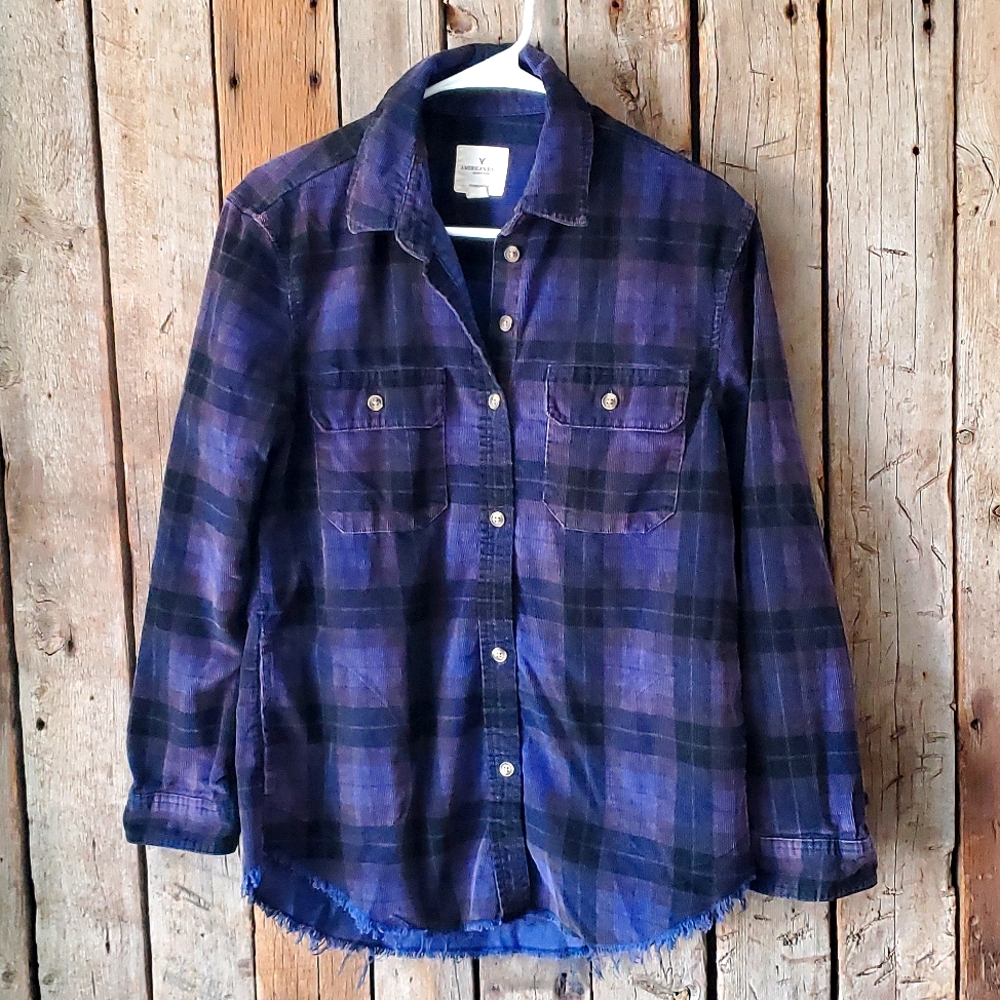 Vintage American Eagle Oversized Fit Flannel